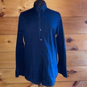 Dolce & Gabbana Blue Button Down Shirt